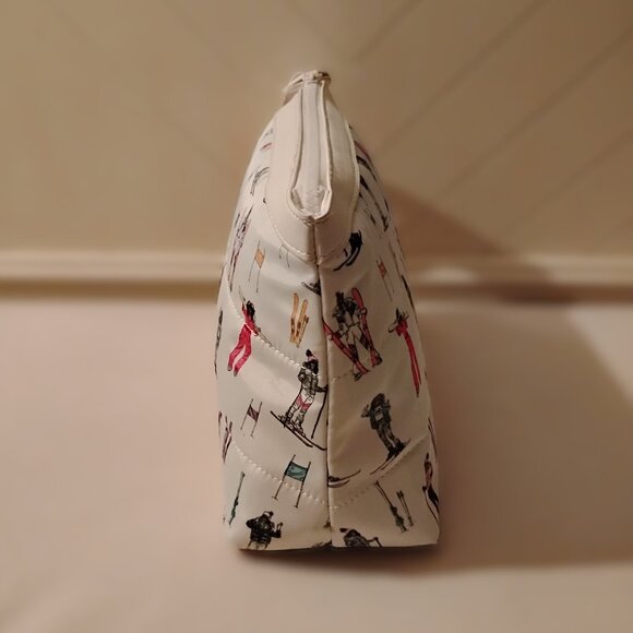 Betsy Johnson White/Multi-Color Large Ski Clutch - Picture 4 of 8